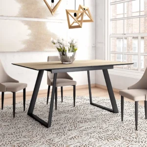 MESA RECTANGULAR EXTENSIBLE MODELO TIMOR